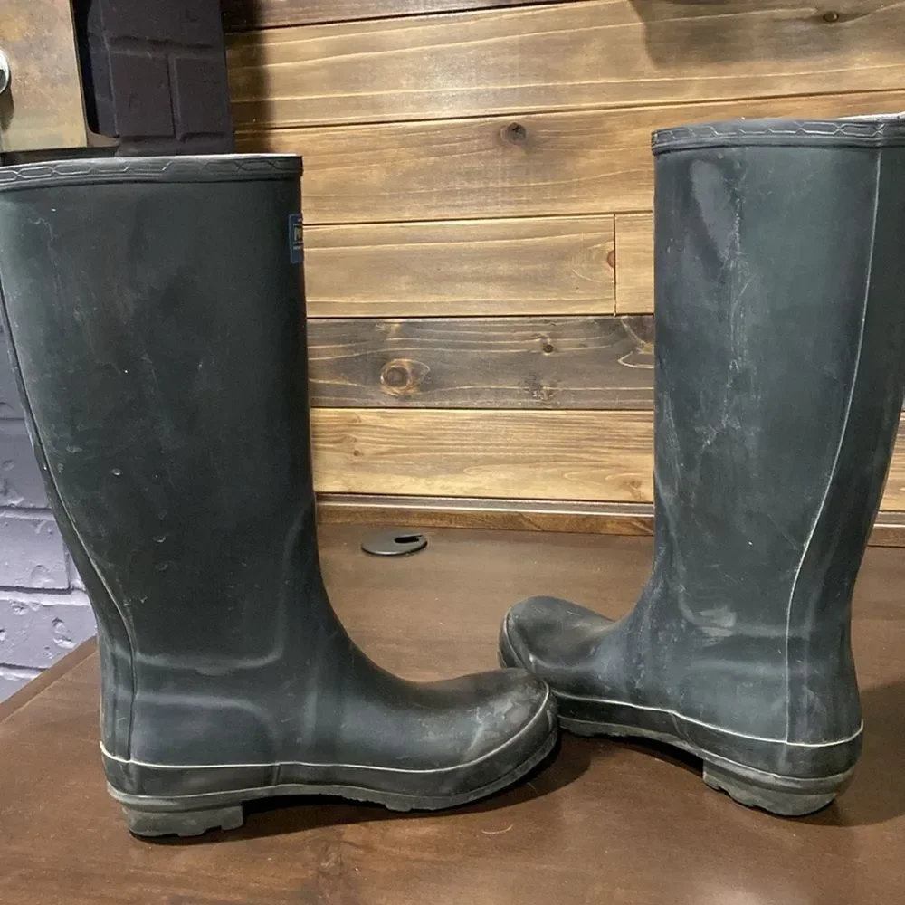 Pendleton Tall Rain Rubber Boots Size 7